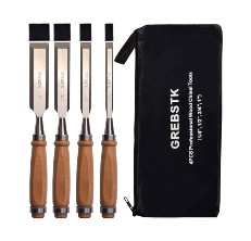 Hawerk HAWERK Wood Chisel Sets - Wood Carving Chisels with Premium Wooden  Case - Includes 6 pcs Wood Chisels