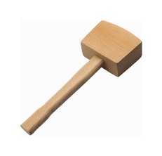 Wooden Mallet Hammer Wood Hand Tool Woodworking Hammer Durable for Carpenter