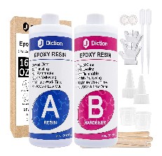 Crystal Clear Epoxy Resin Kit, Crystal Clear Resin Epoxy - Coloredepoxies