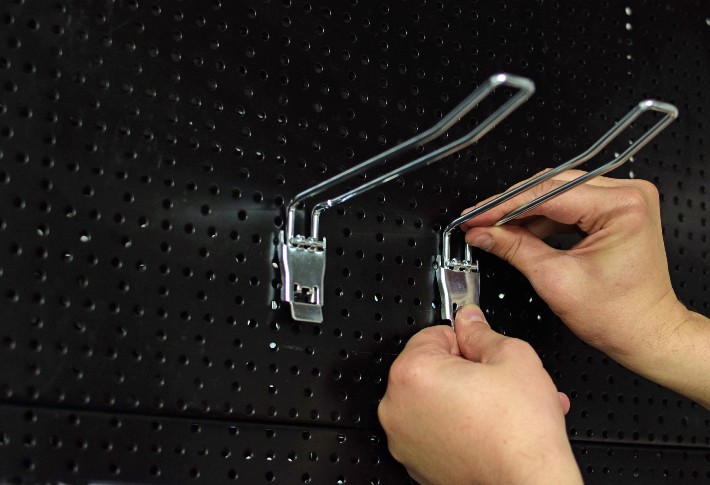 leading pegboard hook