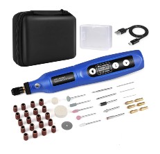 Cordless Dremel with Charger Rotary Tool Kit Metal Polishing Woodwork Grind  7.2V