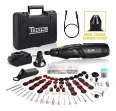 Dremel 7760-N/10 Gray 4V 25000 RPM Lite Cordless Rotary Tool Kit 1