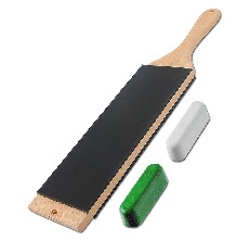 Hutsuls Leather Strop Block with Compound - Get Razor-Sharp Edges with Knife  Strop Kit Easy to