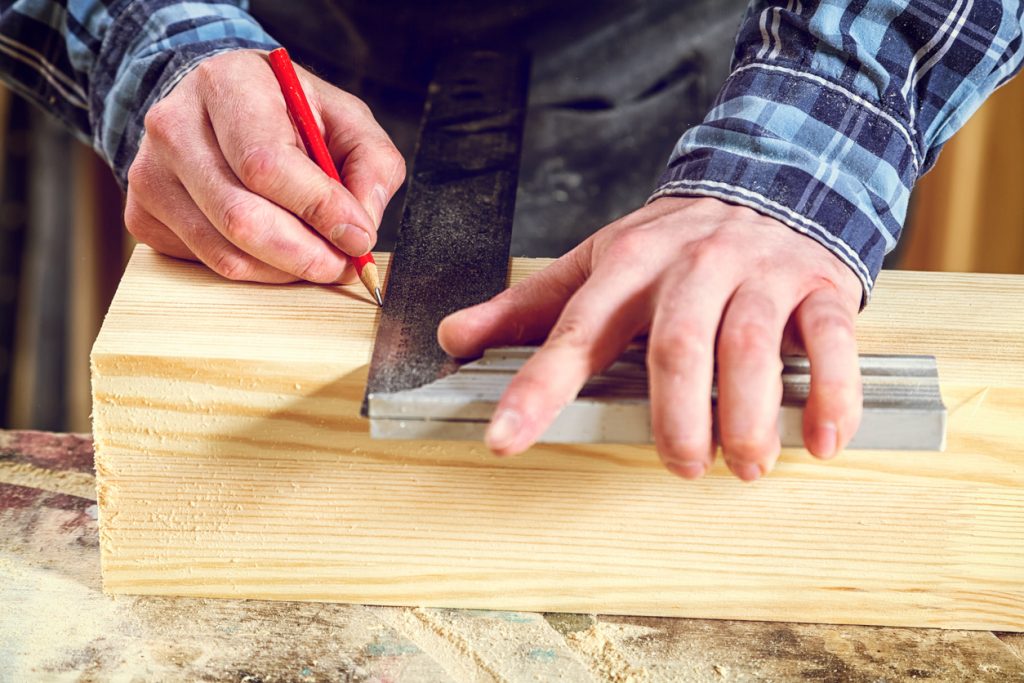 framing square for carpentry work