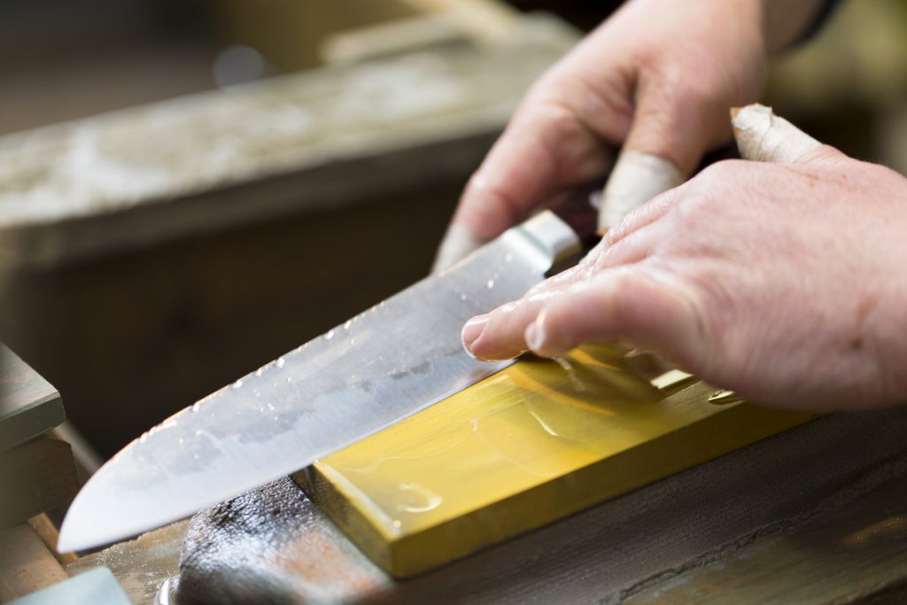 sharpening stone for sharpening metal tools