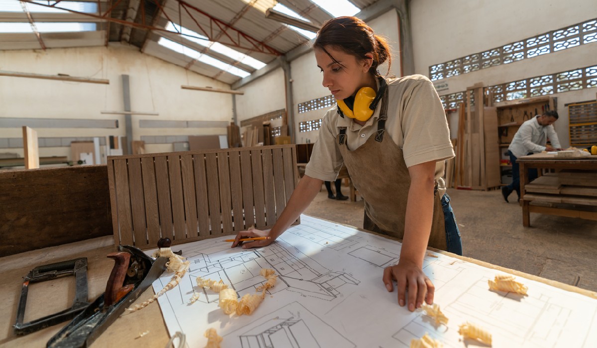 What is planning in woodwork
