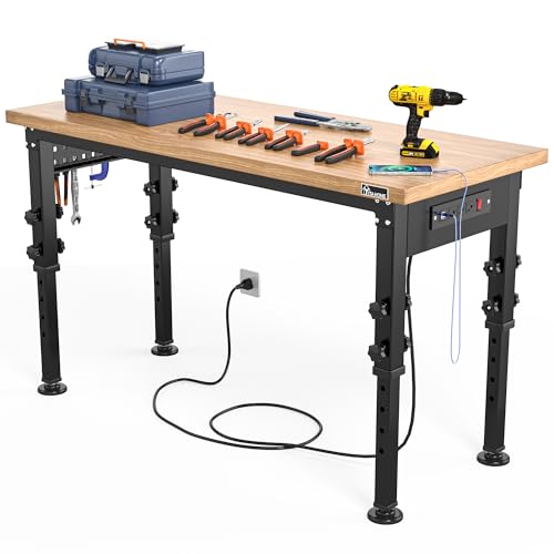 YITAHOME Adjustable Heavy-Duty Workbench