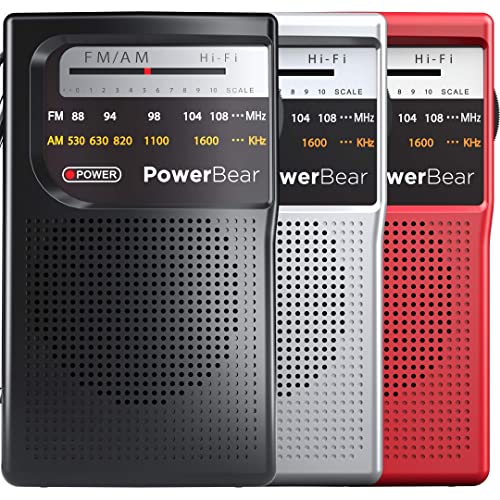 PowerBear Portable AM/FM Radio