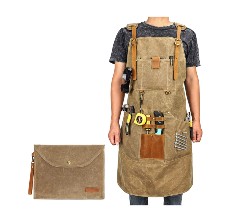 BEEAOO Woodworking Shop Canvas Apron