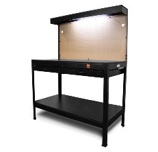 WEN Workbench with Power Outlets and Light